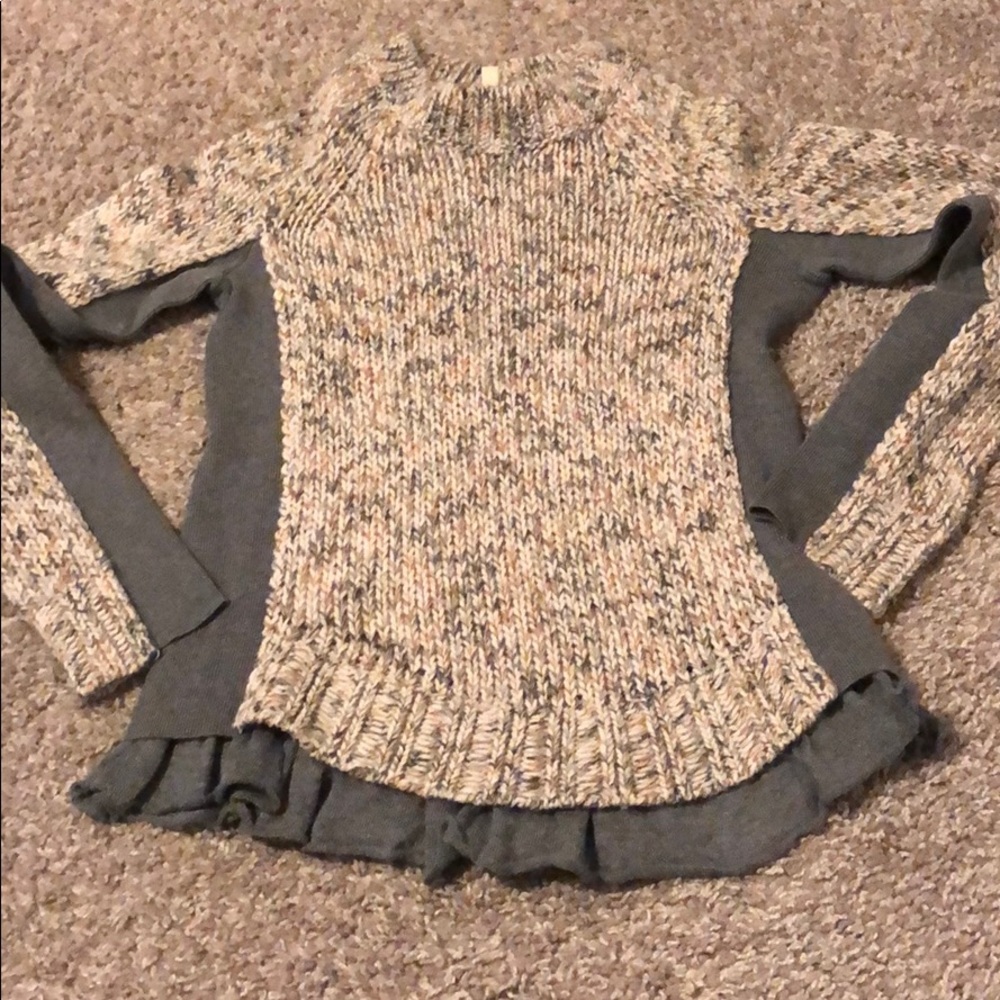 Chunky knit sweater from Anthropologie